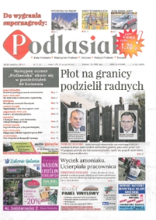 Podlasiak : Biała Podlaska, Międzyrzec Podlaski, Parczew, Radzyń Podlaski, Terespol R. 1 (2018) nr 7