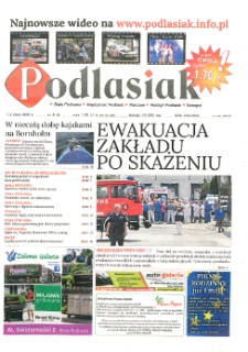 Podlasiak : Biała Podlaska, Międzyrzec Podlaski, Parczew, Radzyń Podlaski, Terespol R. 1 (2018) nr 8