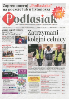 Podlasiak : Biała Podlaska, Międzyrzec Podlaski, Parczew, Radzyń Podlaski, Terespol R. 1 (2018) nr 11