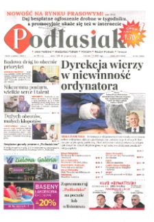Podlasiak : Biała Podlaska, Międzyrzec Podlaski, Parczew, Radzyń Podlaski, Terespol R. 1 (2018) nr 15