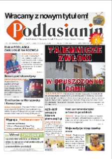 Podlasianin:Biała Podlaska, Międzyrzec Podlaski, Parczew, Radzyń Podlaski, Terespol R. 1 (2019) nr 1