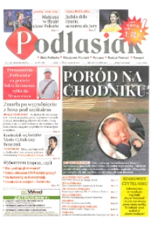Podlasiak : Biała Podlaska, Międzyrzec Podlaski, Parczew, Radzyń Podlaski, Terespol R. 1 (2018) nr 27