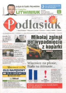 Podlasiak : Biała Podlaska, Międzyrzec Podlaski, Parczew, Radzyń Podlaski, Terespol R. 1 (2018) nr 32