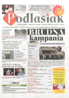 Podlasiak : Biała Podlaska, Międzyrzec Podlaski, Parczew, Radzyń Podlaski, Terespol R. 1 (2018) nr 34