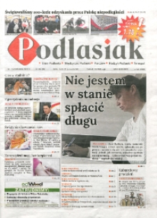 Podlasiak : Biała Podlaska, Międzyrzec Podlaski, Parczew, Radzyń Podlaski, Terespol R. 1 (2018) nr 36
