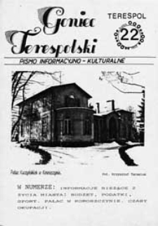 Goniec Terespolski : Pismo Przyjaciół Terespola i okolic: Pismo Stowarzyszenia Rozwoju Gminy Miejskiej Terespol : Pismo Miejskiego Ośrodka Kultury w Terespolu Nr 22 (1993)