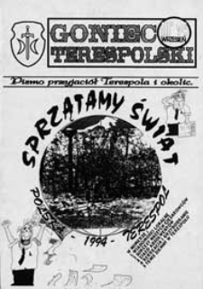 Goniec Terespolski : Pismo Przyjaciół Terespola i okolic: Pismo Stowarzyszenia Rozwoju Gminy Miejskiej Terespol : Pismo Miejskiego Ośrodka Kultury w Terespolu [Nr 26], 3 (1994)
