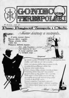 Goniec Terespolski : Pismo Przyjaciół Terespola i okolic: Pismo Stowarzyszenia Rozwoju Gminy Miejskiej Terespol : Pismo Miejskiego Ośrodka Kultury w Terespolu [Nr 27], 4 (1994)