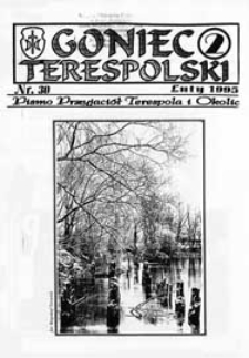 Goniec Terespolski : Pismo Przyjaciół Terespola i okolic: Pismo Stowarzyszenia Rozwoju Gminy Miejskiej Terespol : Pismo Miejskiego Ośrodka Kultury w Terespolu Nr 30, 2 (1995)
