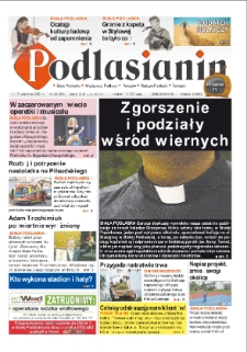 Podlasianin:Biała Podlaska, Międzyrzec Podlaski, Parczew, Radzyń Podlaski, Terespol R. 3 (2021) nr 22
