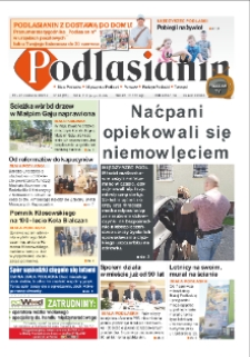 Podlasianin:Biała Podlaska, Międzyrzec Podlaski, Parczew, Radzyń Podlaski, Terespol R. 3 (2021) nr 24
