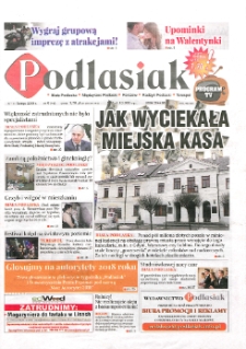 Podlasiak : Biała Podlaska, Międzyrzec Podlaski, Parczew, Radzyń Podlaski, Terespol R. 2 (2019) nr 6
