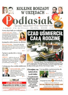 Podlasiak : Biała Podlaska, Międzyrzec Podlaski, Parczew, Radzyń Podlaski, Terespol R. 2 (2019) nr 7