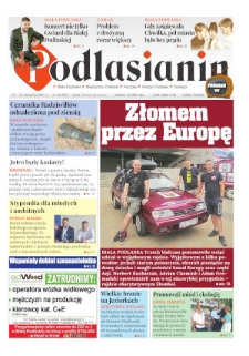 Podlasianin:Biała Podlaska, Międzyrzec Podlaski, Parczew, Radzyń Podlaski, Terespol R. 3 (2021) nr 32