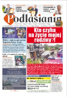 Podlasianin:Biała Podlaska, Międzyrzec Podlaski, Parczew, Radzyń Podlaski, Terespol R. 3 (2021) nr 38