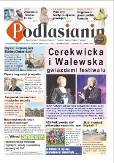 Podlasianin:Biała Podlaska, Międzyrzec Podlaski, Parczew, Radzyń Podlaski, Terespol R. 3 (2021) nr 39