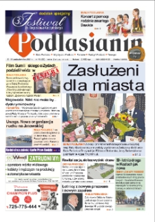 Podlasianin:Biała Podlaska, Międzyrzec Podlaski, Parczew, Radzyń Podlaski, Terespol R. 3 (2021) nr 40