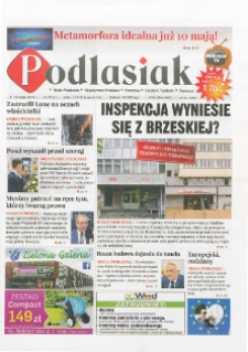 Podlasiak : Biała Podlaska, Międzyrzec Podlaski, Parczew, Radzyń Podlaski, Terespol R. 2 (2019) nr 19