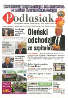 Podlasiak : Biała Podlaska, Międzyrzec Podlaski, Parczew, Radzyń Podlaski, Terespol R. 2 (2019) nr 22