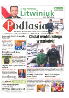 Podlasiak : Biała Podlaska, Międzyrzec Podlaski, Parczew, Radzyń Podlaski, Terespol R. 2 (2019) nr 40