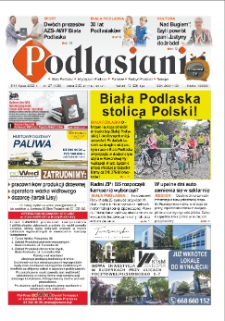 Podlasianin:Biała Podlaska, Międzyrzec Podlaski, Parczew, Radzyń Podlaski, Terespol R. 4 (2022) nr 27