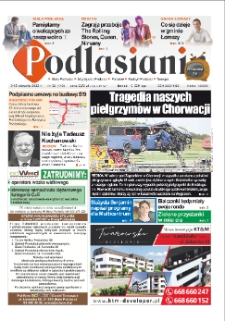 Podlasianin:Biała Podlaska, Międzyrzec Podlaski, Parczew, Radzyń Podlaski, Terespol R. 4 (2022) nr 32