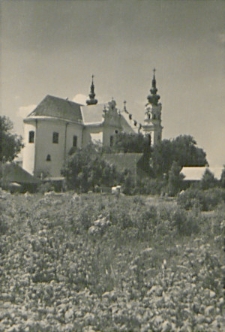 Kościół Narodzenia Najświętszej Marii Panny przy ul. Brzeskiej w Białej Podlaskiej - widok z tyłu [fotografia]