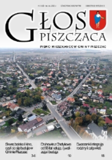 Głos Piszczaca : pismo mieszkańców gminy Piszczac (2021) nr 1 (8)
