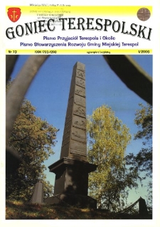 Goniec Terespolski : Pismo Przyjaciół Terespola i okolic: Pismo Stowarzyszenia Rozwoju Gminy Miejskiej Terespol : Pismo Miejskiego Ośrodka Kultury w Terespolu Nr 73, 1 (2006)