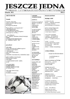 Jeszcze Jedna : pismo literacko-artystyczne Nr 12 (2011)