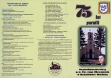 75 lat parafii św. Jana Chrzciciela w Radzikowie Wielkim ; 25 lat kapłaństwa ks. Wiesława Pińczuka