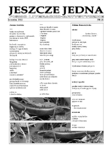 Jeszcze Jedna : pismo literacko-artystyczne Nr 13 (2011)
