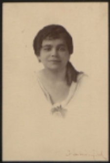 Portret młodej kobiety [fotografia]