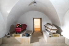 Miejsca związane z bp. Adamem Naruszewiczem w Janowie Podlaskim: krypta w kościele św. Trójcy [fotografie]