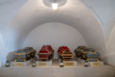 Miejsca związane z bp. Adamem Naruszewiczem w Janowie Podlaskim [fotografie]krypta w kościele św. Trójcy