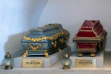 Miejsca związane z bp. Adamem Naruszewiczem w Janowie Podlaskim [fotografie]krypta w kościele św. Trójcy