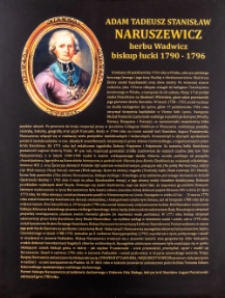 Miejsca związane z bp. Adamem Naruszewiczem w Janowie Podlaskim [fotografie]Tablice pamiątkowe