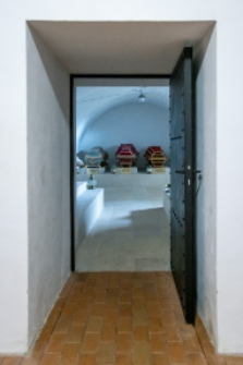 Miejsca związane z bp. Adamem Naruszewiczem w Janowie Podlaskim [fotografie]krypta w kościele św. Trójcy