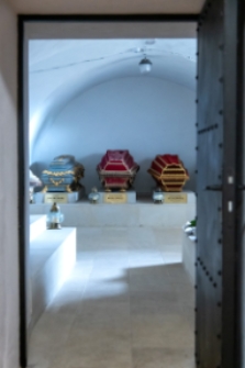 Miejsca związane z bp. Adamem Naruszewiczem w Janowie Podlaskim [fotografie]krypta w kościele św. Trójcy