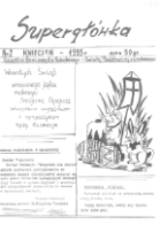 Supergł&oacute;wka : gazetka samorządu szkolnego Szkoły Podstawowej w Grabanowie (1995) nr 2