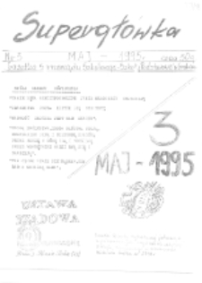 Supergłówka : gazetka samorządu szkolnego Szkoły Podstawowej w Grabanowie (1995) nr 3