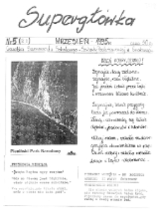 Supergłówka : gazetka samorządu szkolnego Szkoły Podstawowej w Grabanowie (1995) nr 5