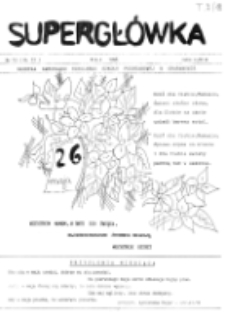 Supergłówka : gazetka samorządu szkolnego Szkoły Podstawowej w Grabanowie (1996) nr 12