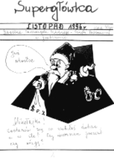 Supergłówka : gazetka samorządu szkolnego Szkoły Podstawowej w Grabanowie (1996) (listopad)