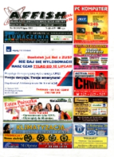 Affish : bezpłatny dwutygodnik reklamowy (2011) nr 11 (15)