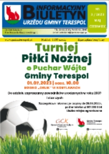 Biuletyn Informacyjny Urzędu Gminy w Terespolu R. 32 (2023) nr 3