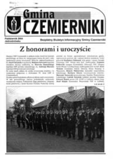 Gmina Czemierniki : Bezpłatny Biuletyn Informacyjny Gminy Czemierniki [Nr 2] (październik 2004)