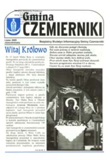 Gmina Czemierniki : Bezpłatny Biuletyn Informacyjny Gminy Czemierniki [Nr 3] (lipiec 2005)