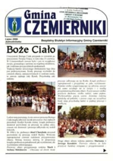 Gmina Czemierniki : Bezpłatny Biuletyn Informacyjny Gminy Czemierniki [Nr 5] (lipiec 2006)