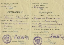 Przepustka : Starostwo Powiatowe w Białej Podlaskiej...